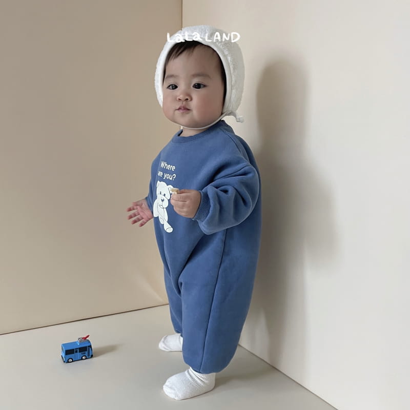 Lalaland - Korean Baby Fashion - #babyfashion - Bebe Wear Bear Bodysuit - 2