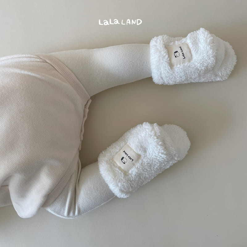 Lalaland - Korean Baby Fashion - #babyfever - Bebe Foot Leggings - 9