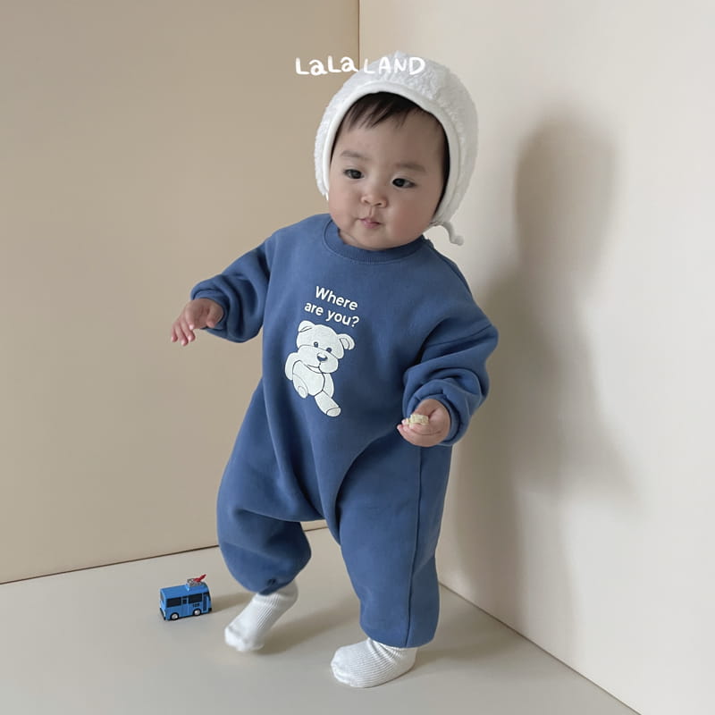 Lalaland - Korean Baby Fashion - #babyfever - Bebe Wear Bear Bodysuit - 3