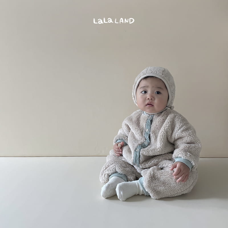 Lalaland - Korean Baby Fashion - #babyfever - Bebe Fluffy Bodysuit - 3