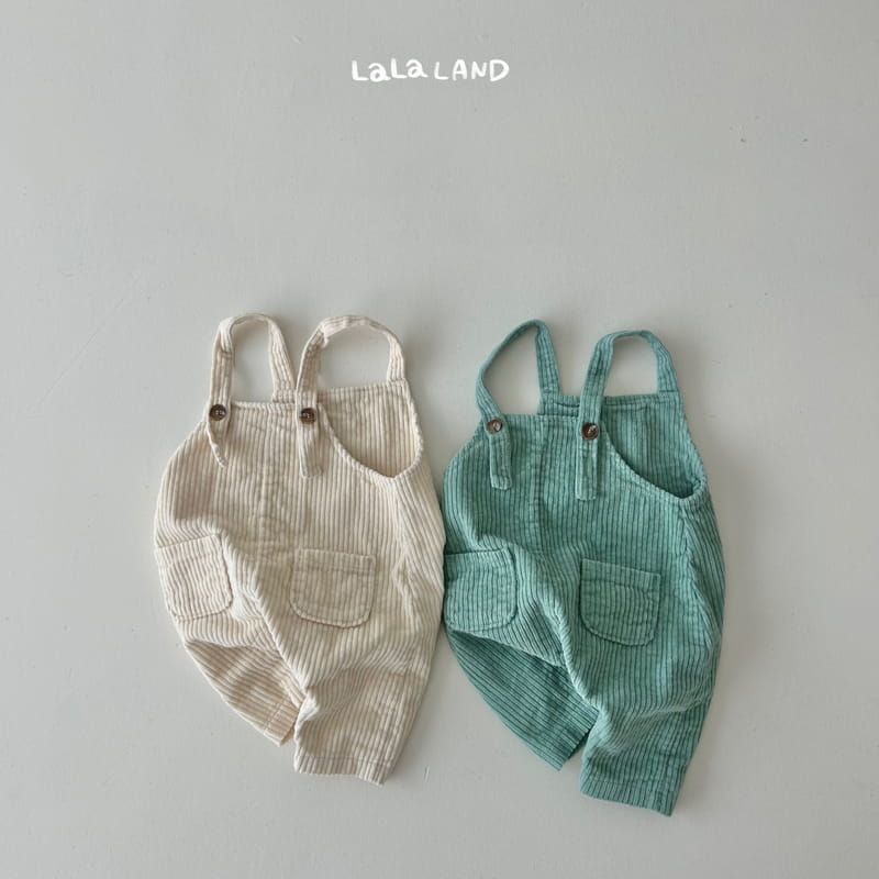 Lalaland - Korean Baby Fashion - #babyfever - Bebe Toy Dungarees Bodysuit