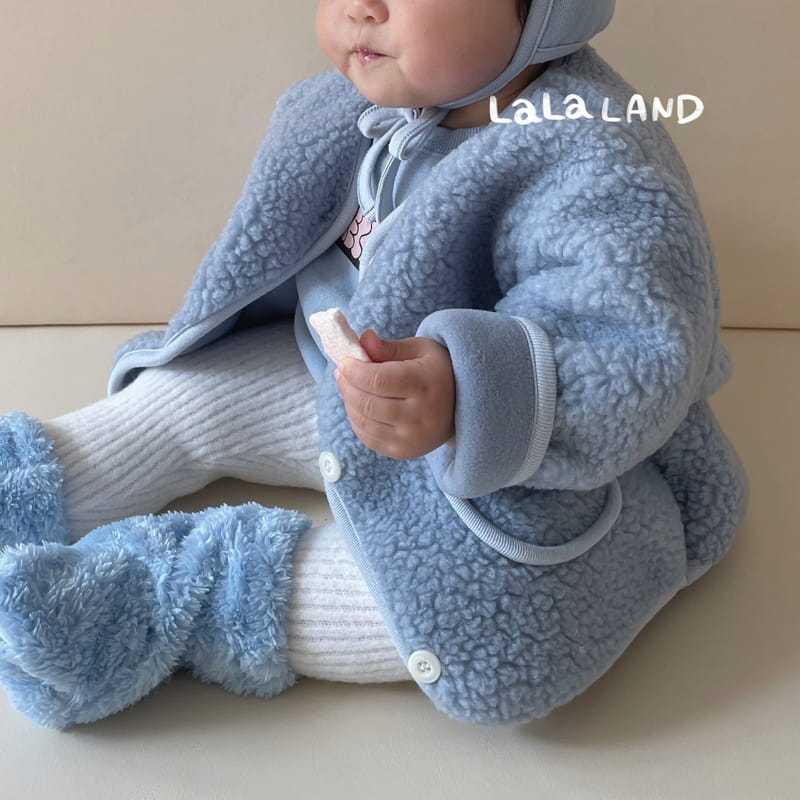 Lalaland - Korean Baby Fashion - #babygirlfashion - Bebe Mayo Knit Leggings - 12