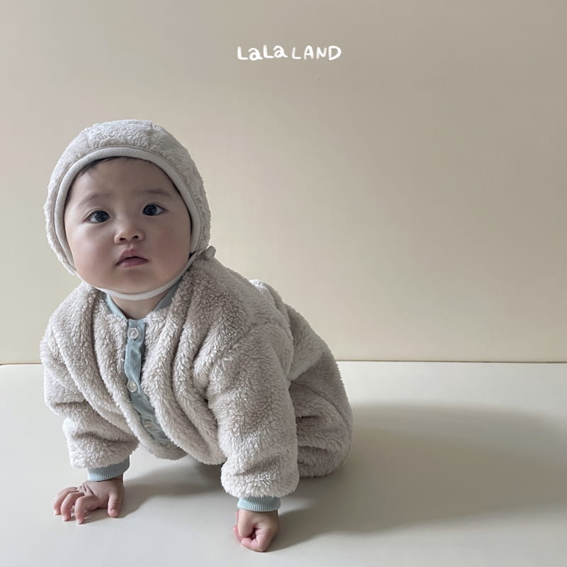 Lalaland - Korean Baby Fashion - #babylifestyle - Bebe Fluffy Bodysuit - 5