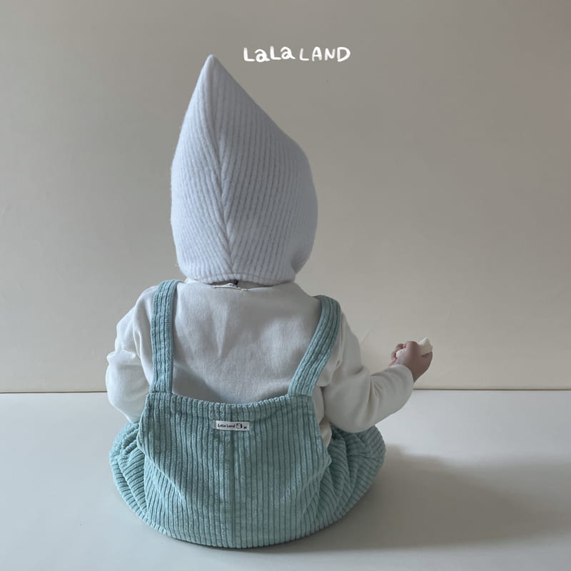 Lalaland - Korean Baby Fashion - #babylifestyle - Bebe Toy Dungarees Bodysuit - 3