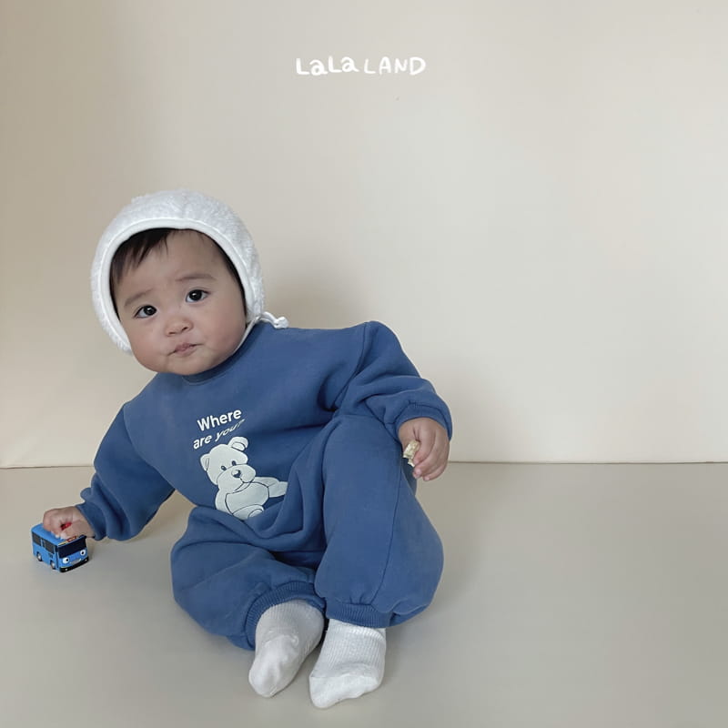 Lalaland - Korean Baby Fashion - #babyoninstagram - Bebe Wear Bear Bodysuit - 6