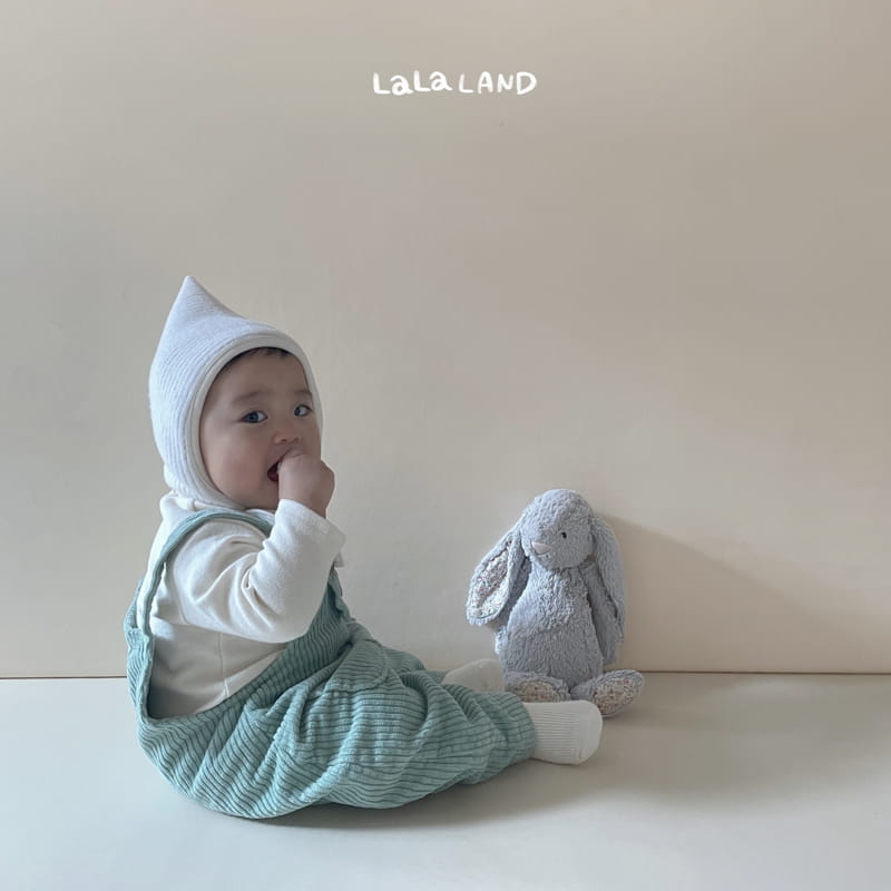 Lalaland - Korean Baby Fashion - #babylifestyle - Bebe Toy Dungarees Bodysuit - 4