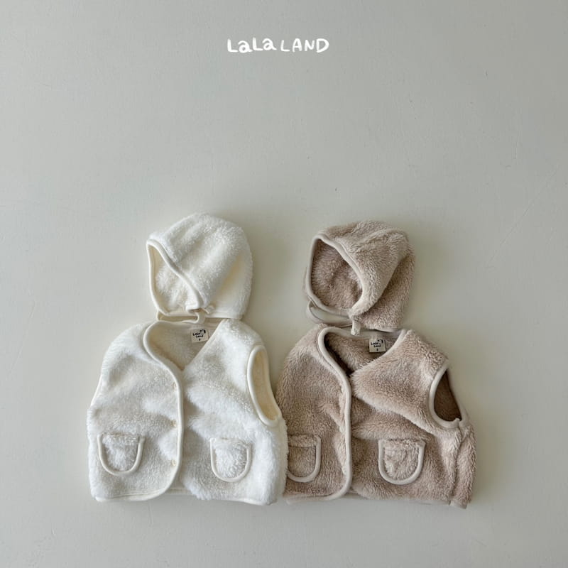 Lalaland - Korean Baby Fashion - #babyoninstagram - Bebe Fluffy Vest - 2
