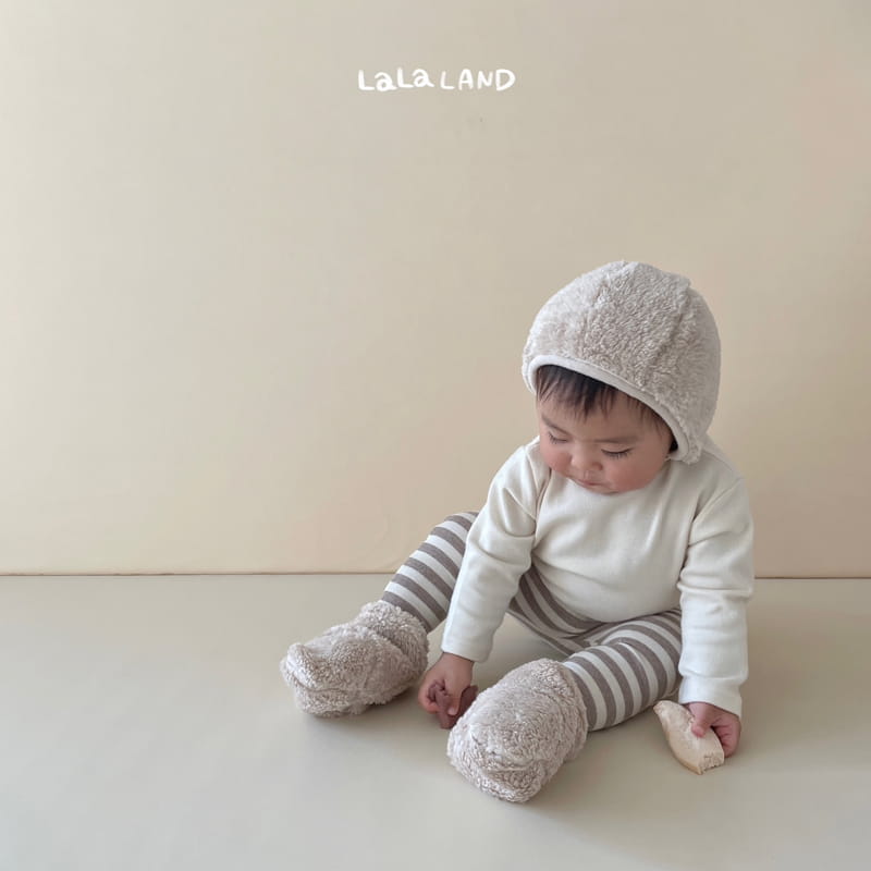 Lalaland - Korean Baby Fashion - #babyootd - Bebe Half Turtleneck Tee - 11
