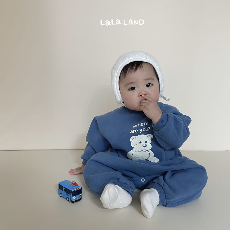 Lalaland - Korean Baby Fashion - #babyootd - Bebe Wear Bear Bodysuit - 7