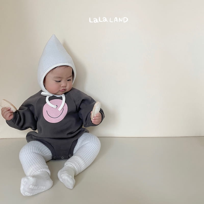 Lalaland - Korean Baby Fashion - #babyootd - Bebe Smile Bodysuit - 5