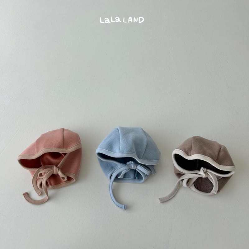 Lalaland - Korean Baby Fashion - #babyootd - Bebe Block Bonnet - 2