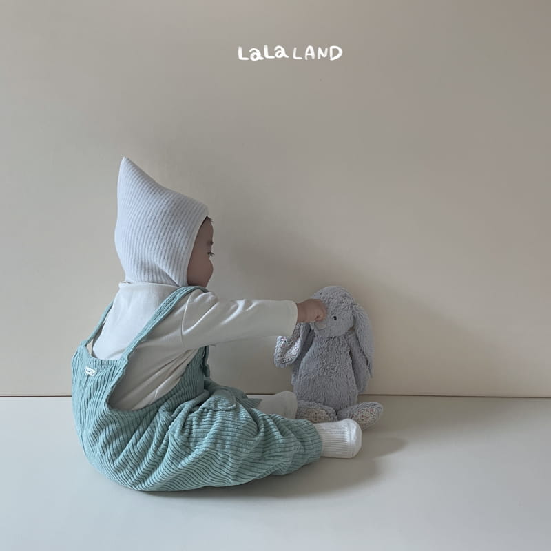 Lalaland - Korean Baby Fashion - #babyootd - Bebe Toy Dungarees Bodysuit - 5
