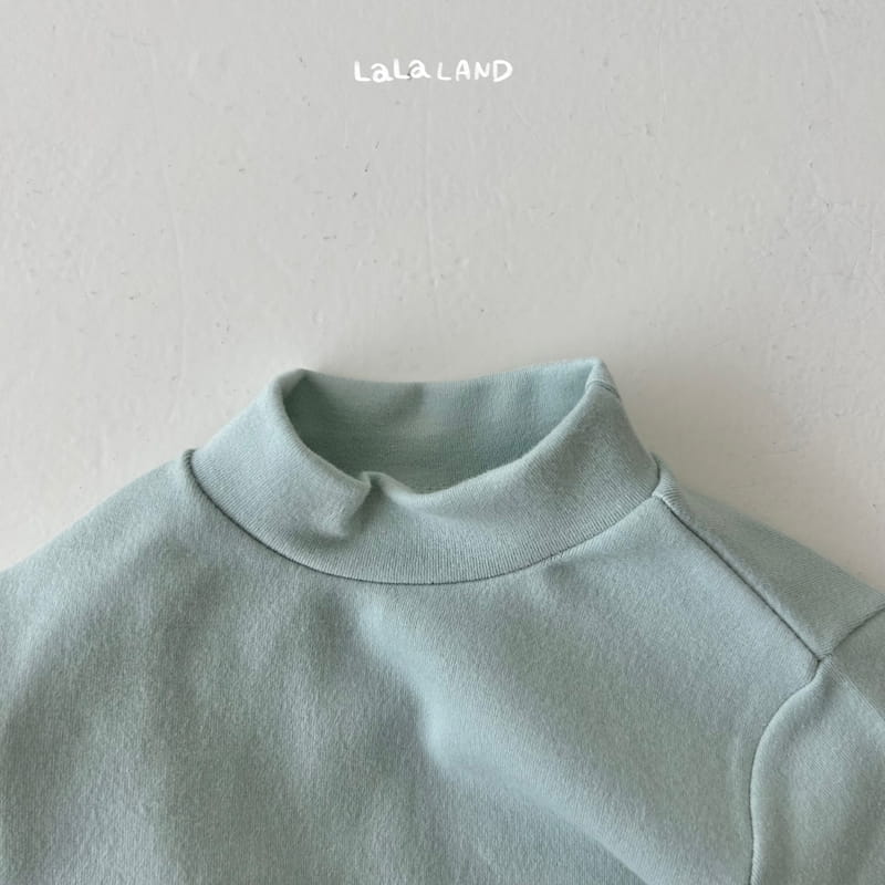 Lalaland - Korean Baby Fashion - #babyoutfit - Bebe Half Turtleneck Tee - 12