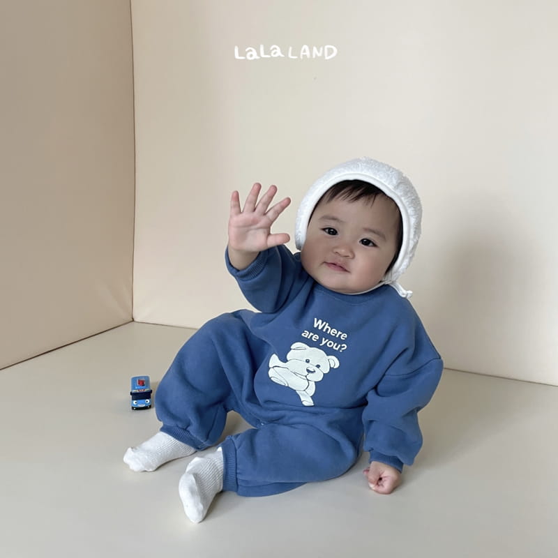 Lalaland - Korean Baby Fashion - #babyoutfit - Bebe Wear Bear Bodysuit - 8