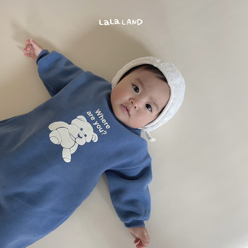 Lalaland - Korean Baby Fashion - #babyoutfit - Bebe Wear Bear Bodysuit - 9