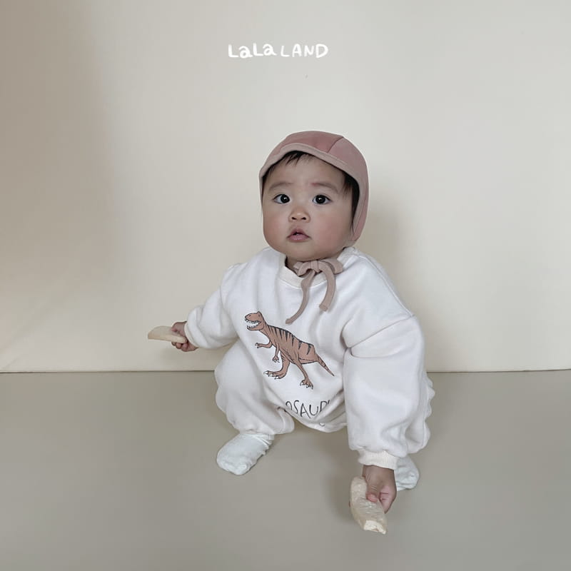 Lalaland - Korean Baby Fashion - #babyoutfit - Bebe Dino Bodysuit - 8