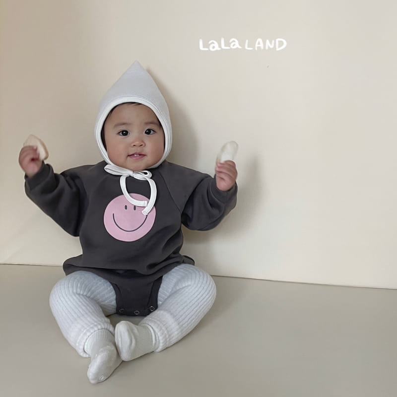 Lalaland - Korean Baby Fashion - #babyoutfit - Bebe Smile Bodysuit - 6