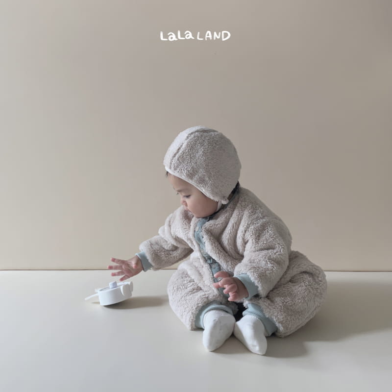 Lalaland - Korean Baby Fashion - #babyoutfit - Bebe Fluffy Bodysuit - 8