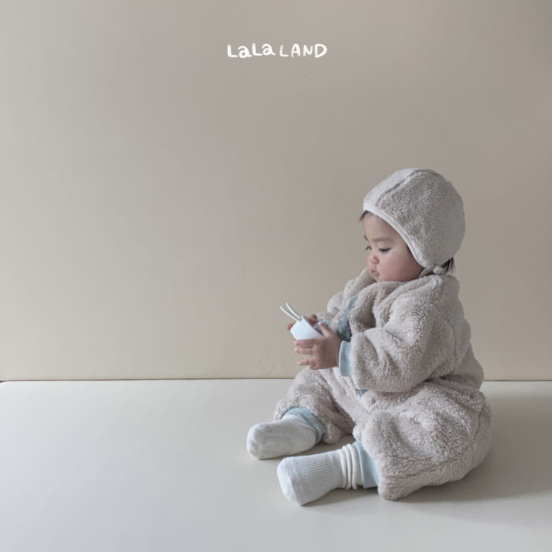 Lalaland - Korean Baby Fashion - #babyoutfit - Bebe Fluffy Bodysuit - 9