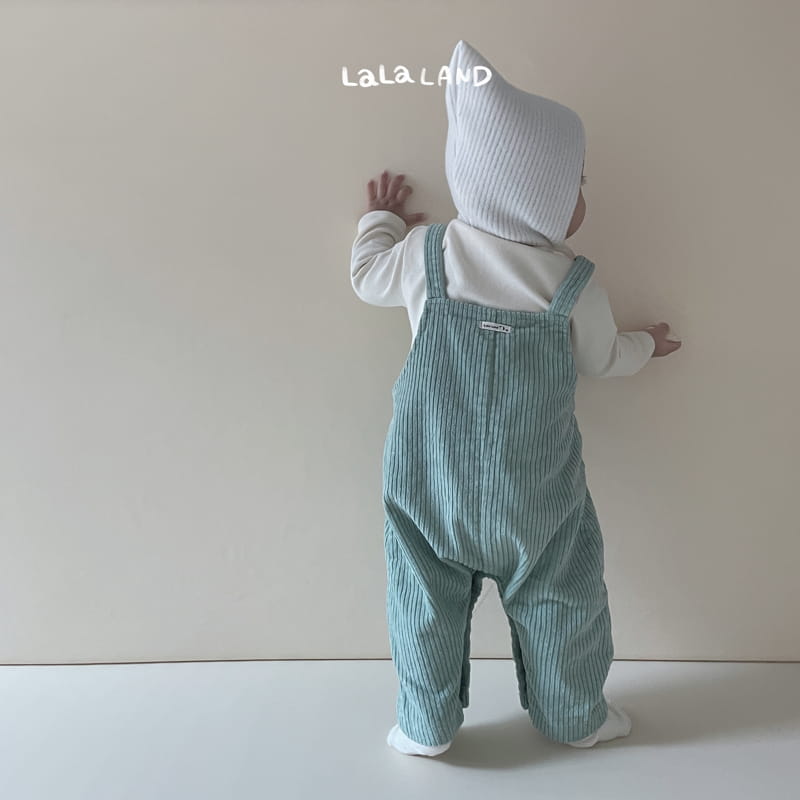 Lalaland - Korean Baby Fashion - #babyoutfit - Bebe Toy Dungarees Bodysuit - 6
