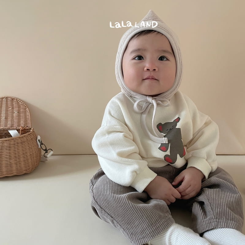 Lalaland - Korean Baby Fashion - #babywear - Bebe Bear Doll Sweatshirt - 12