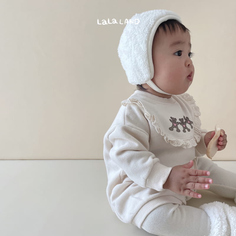 Lalaland - Korean Baby Fashion - #babywear - Bebe Bear Vely Bodysuit - 7