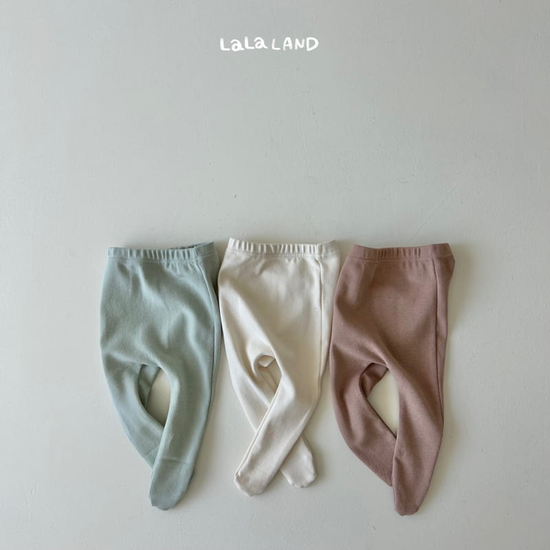 Lalaland - Korean Baby Fashion - #onlinebabyboutique - Bebe Foot Leggings - 2
