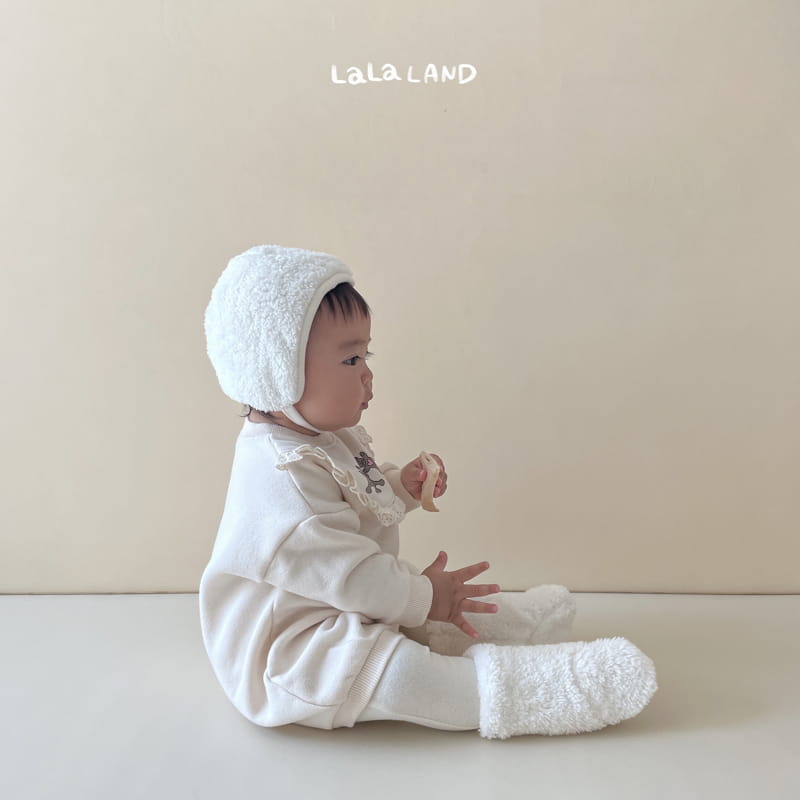 Lalaland - Korean Baby Fashion - #onlinebabyboutique - Bebe Bear Vely Bodysuit - 8