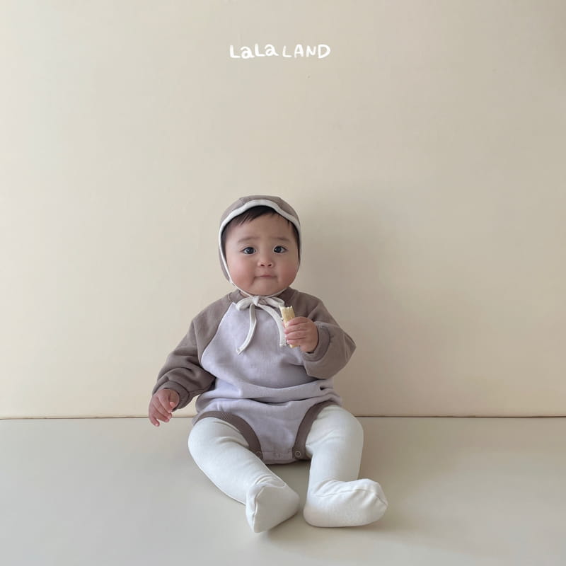 Lalaland - Korean Baby Fashion - #onlinebabyboutique - Bebe Block Raglan Bodysuit - 7