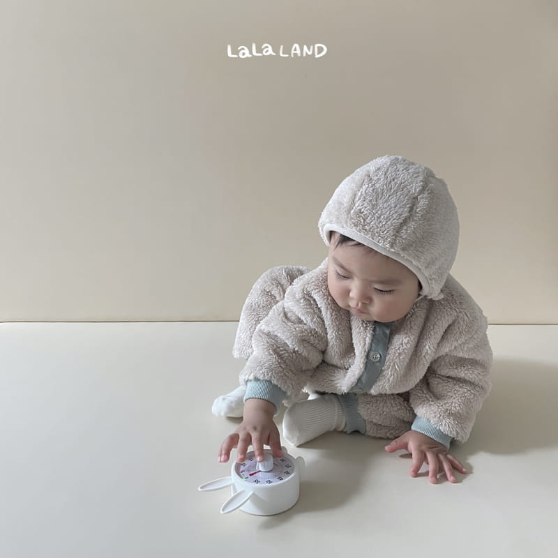 Lalaland - Korean Baby Fashion - #onlinebabyboutique - Bebe Fluffy Bodysuit - 11