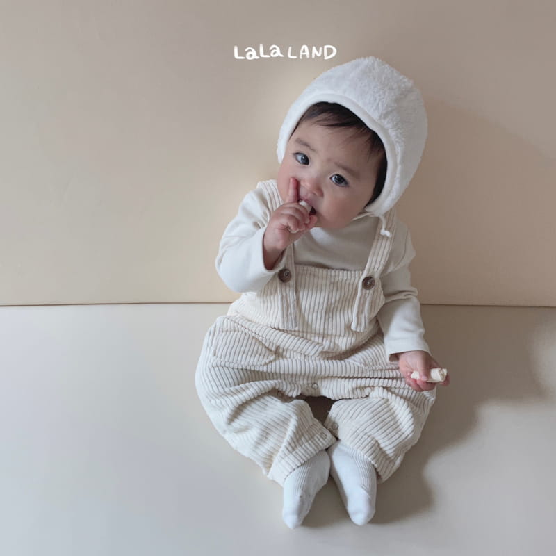Lalaland - Korean Baby Fashion - #onlinebabyshop - Bebe Toy Dungarees Bodysuit - 10