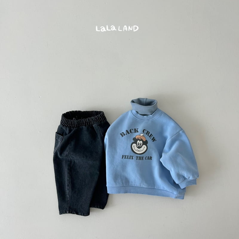Lalaland - Korean Children Fashion - #childofig - Crew Sweatshirt - 7
