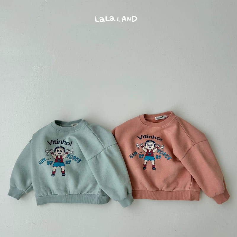 Lalaland - Korean Children Fashion - #childofig - Weightlifting Sweatshirt