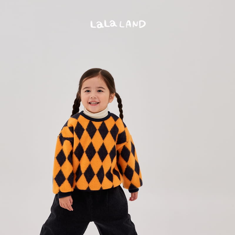 Lalaland - Korean Children Fashion - #childofig - Dia Jacquard Sweatshirt - 9