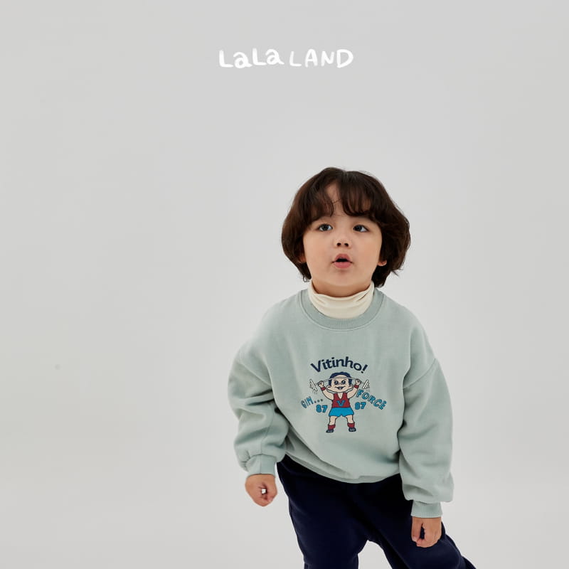 Lalaland - Korean Children Fashion - #childrensboutique - Weightlifting Sweatshirt - 2
