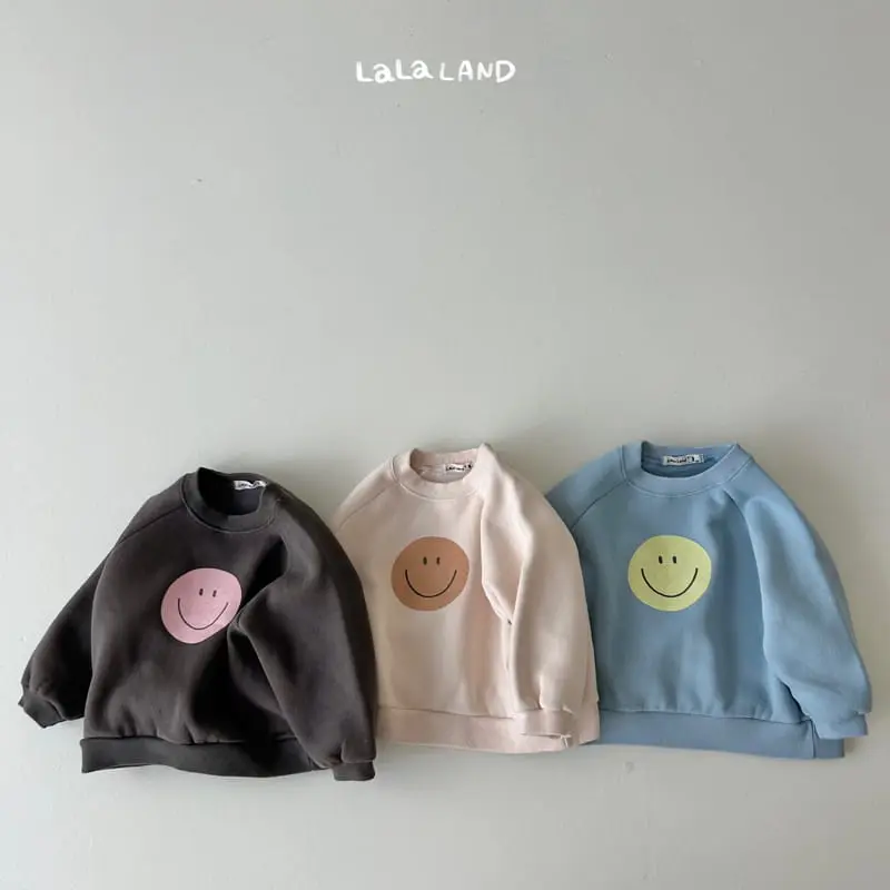 Lalaland - Korean Children Fashion - #childrensboutique - Smile Sweatshirt