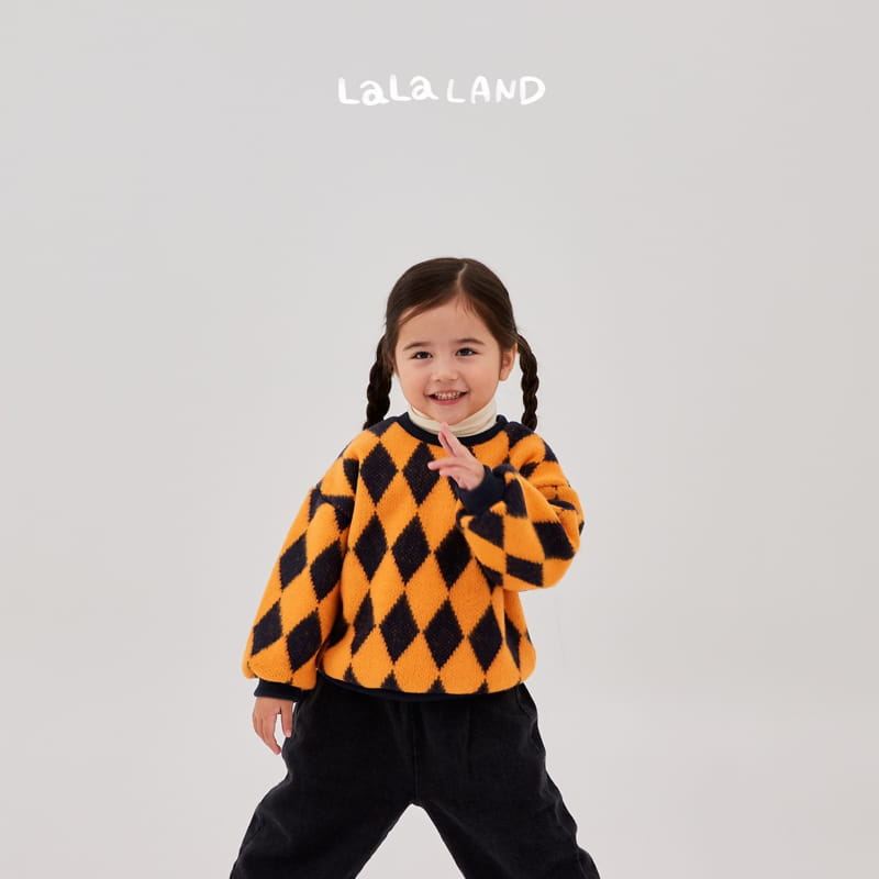 Lalaland - Korean Children Fashion - #designkidswear - Dia Jacquard Sweatshirt - 11
