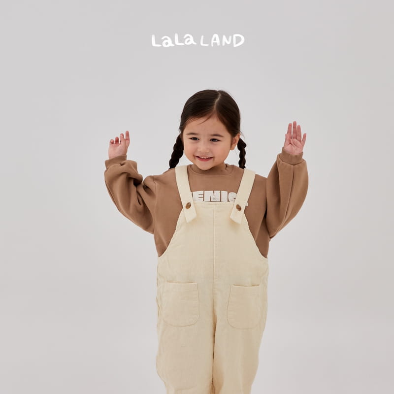 Lalaland - Korean Children Fashion - #designkidswear - Toy Rib Dungarees - 2