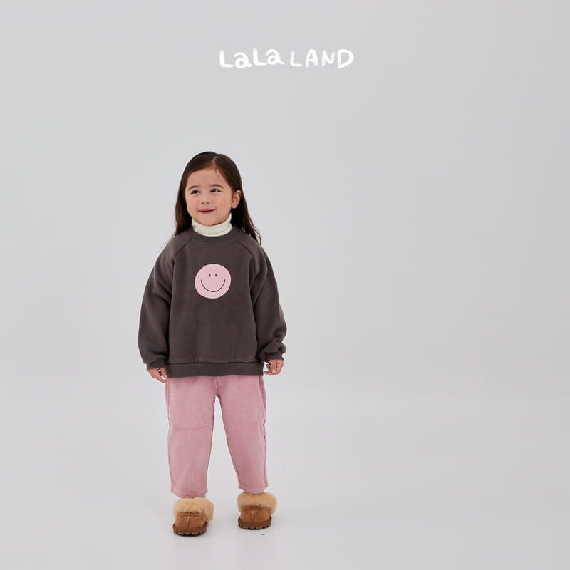 Lalaland - Korean Children Fashion - #discoveringself - Smile Sweatshirt - 3