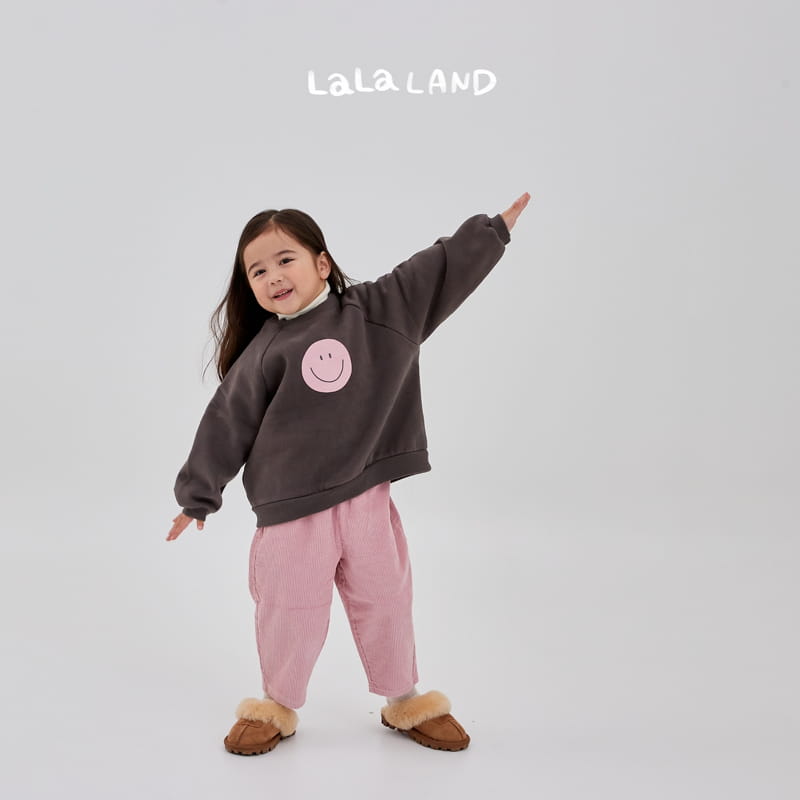 Lalaland - Korean Children Fashion - #discoveringself - Smile Sweatshirt - 4
