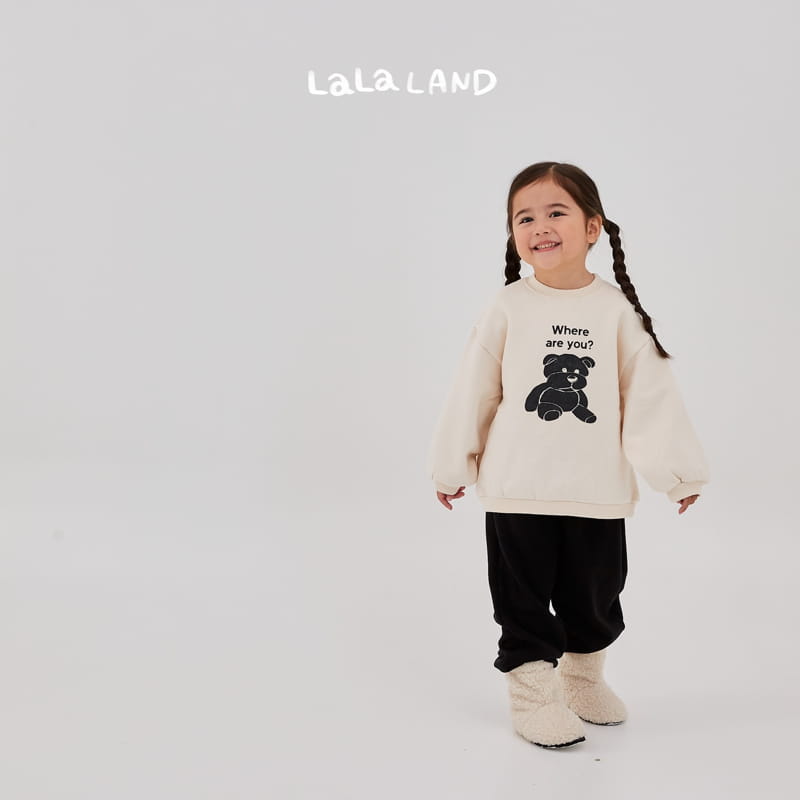 Lalaland - Korean Children Fashion - #kidsshorts - Wear Bear Sweatshirt - 7