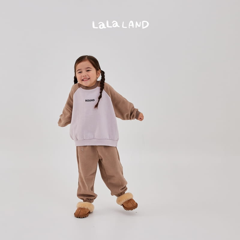 Lalaland - Korean Children Fashion - #kidsshorts - Block Ralgan Top Bottom Set - 6