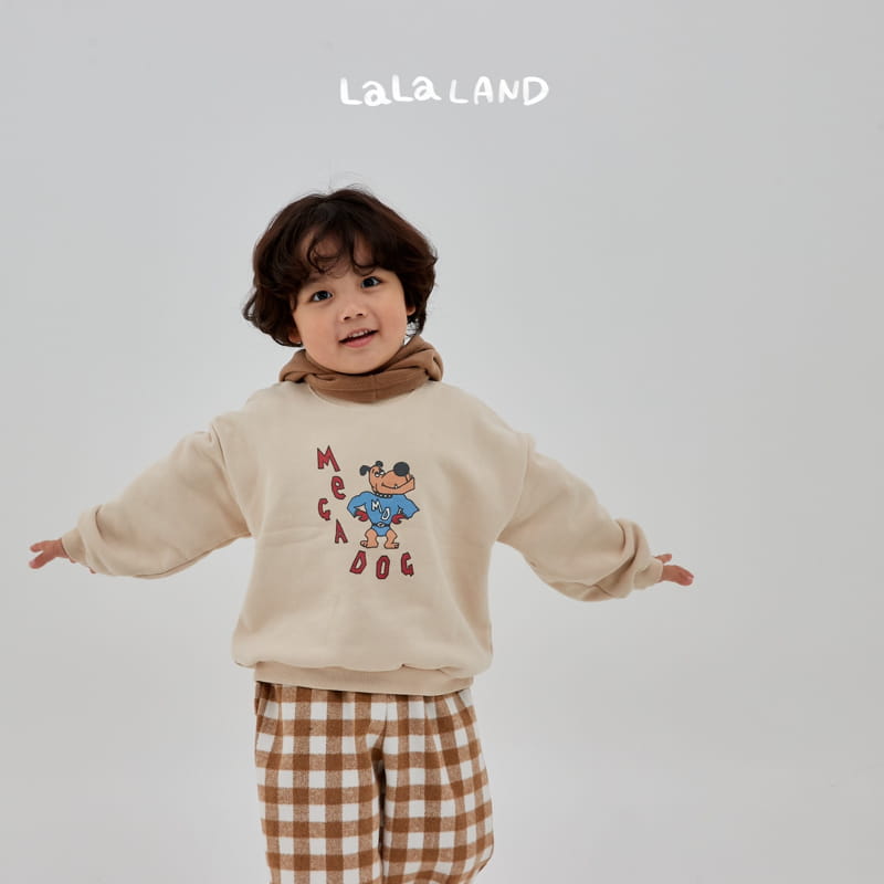 Lalaland - Korean Children Fashion - #kidzfashiontrend - Mega Dog Sweatshirt - 12