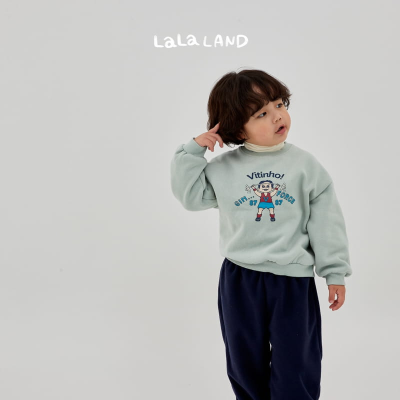 Lalaland - Korean Children Fashion - #kidzfashiontrend - Weightlifting Sweatshirt - 8