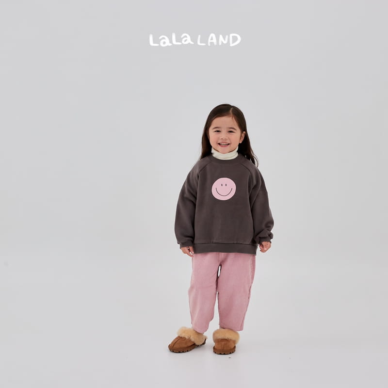 Lalaland - Korean Children Fashion - #kidzfashiontrend - Smile Sweatshirt - 7