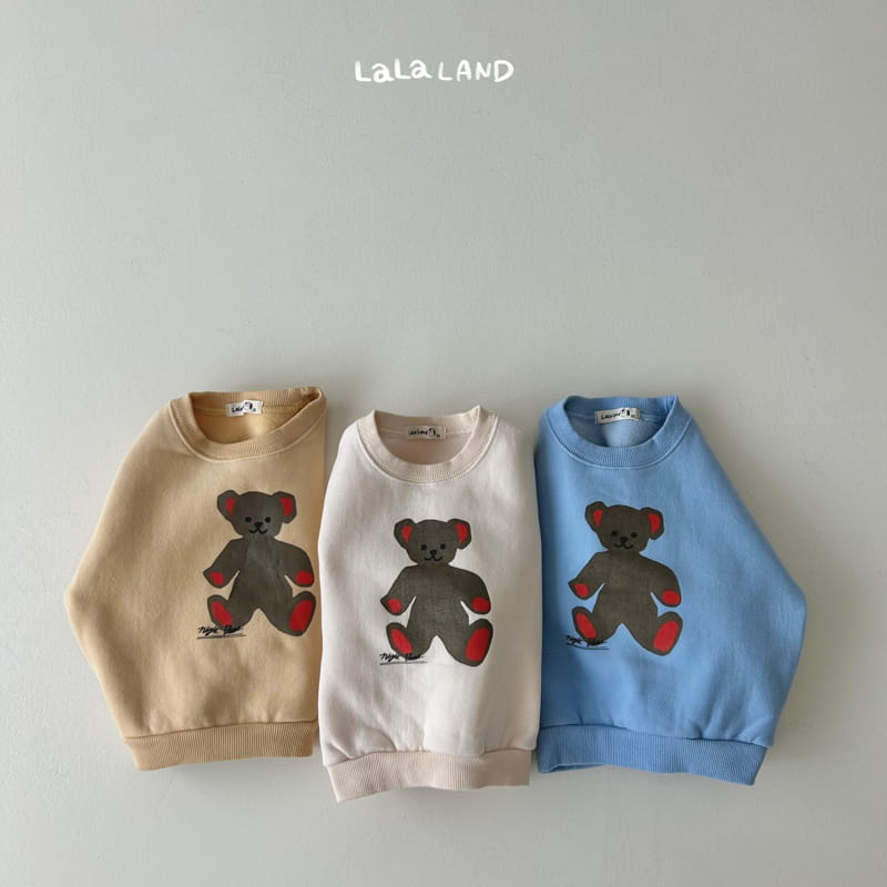 Lalaland - Korean Children Fashion - #kidzfashiontrend - Bear Doll Sweatshirt