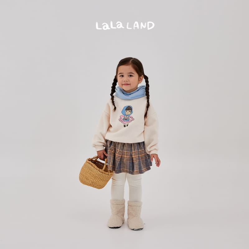 Lalaland - Korean Children Fashion - #Kfashion4kids - London Check Skirt - 4
