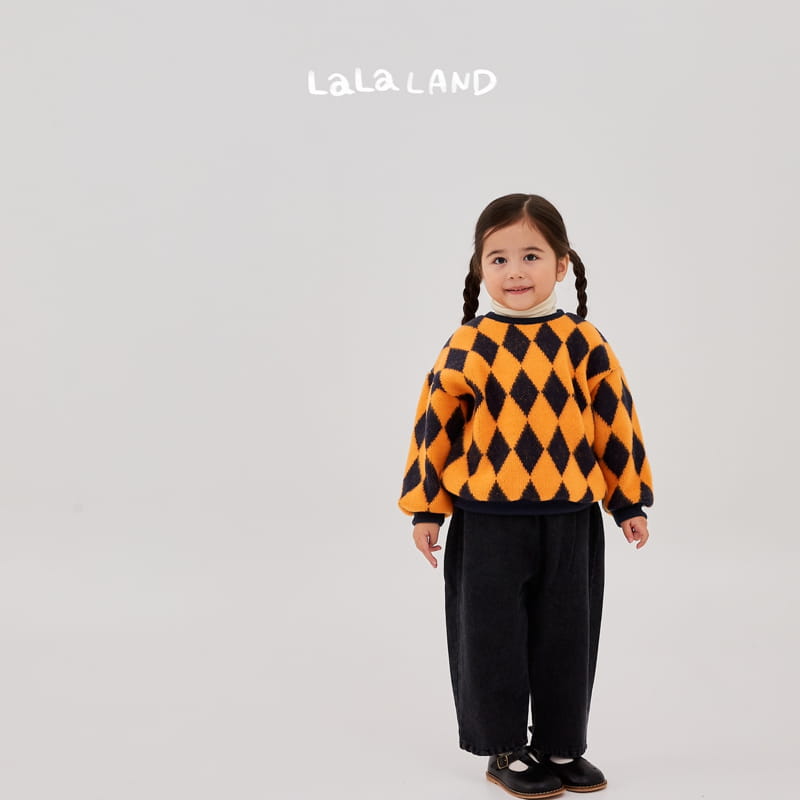 Lalaland - Korean Children Fashion - #littlefashionista - Dia Jacquard Sweatshirt - 2