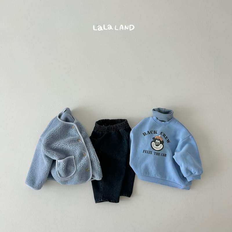 Lalaland - Korean Children Fashion - #minifashionista - Crew Sweatshirt - 5