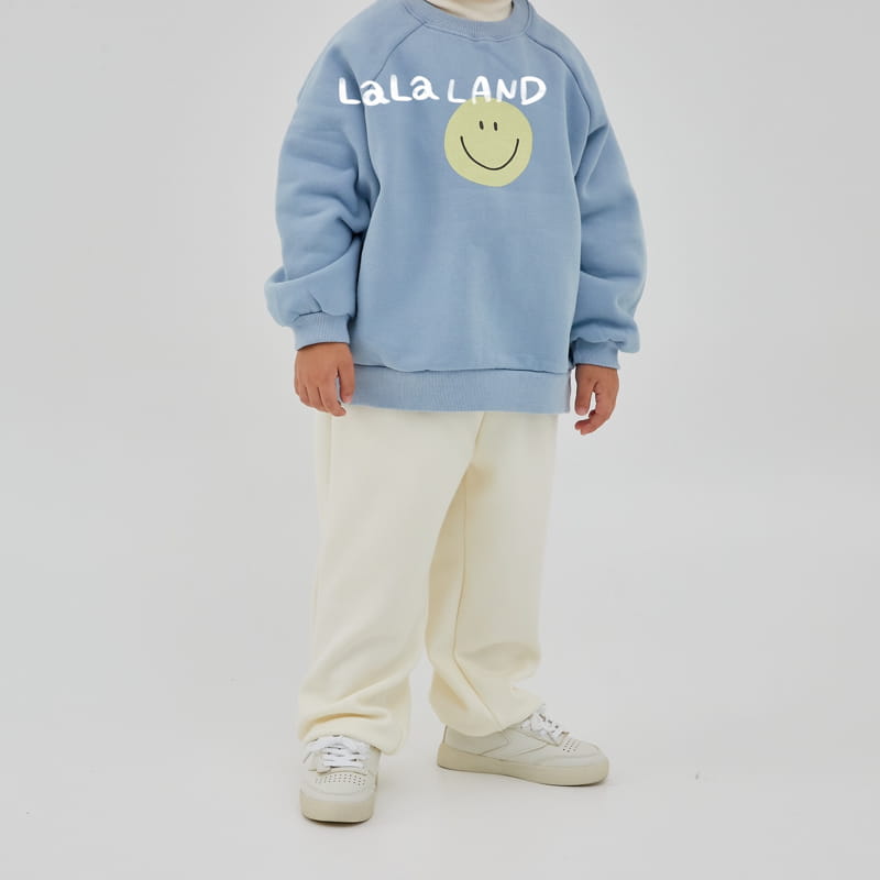Lalaland - Korean Children Fashion - #prettylittlegirls - Smile Sweatshirt - 12
